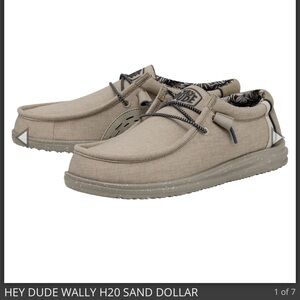 HEY DUDE WALLY H20 SAND DOLLAR size 11 Men’s